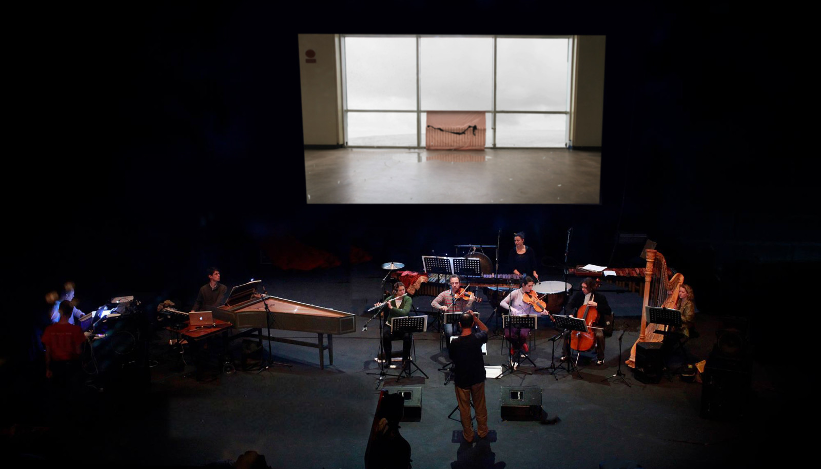 Rehearsal shot at Project Arts Centre, 2013.