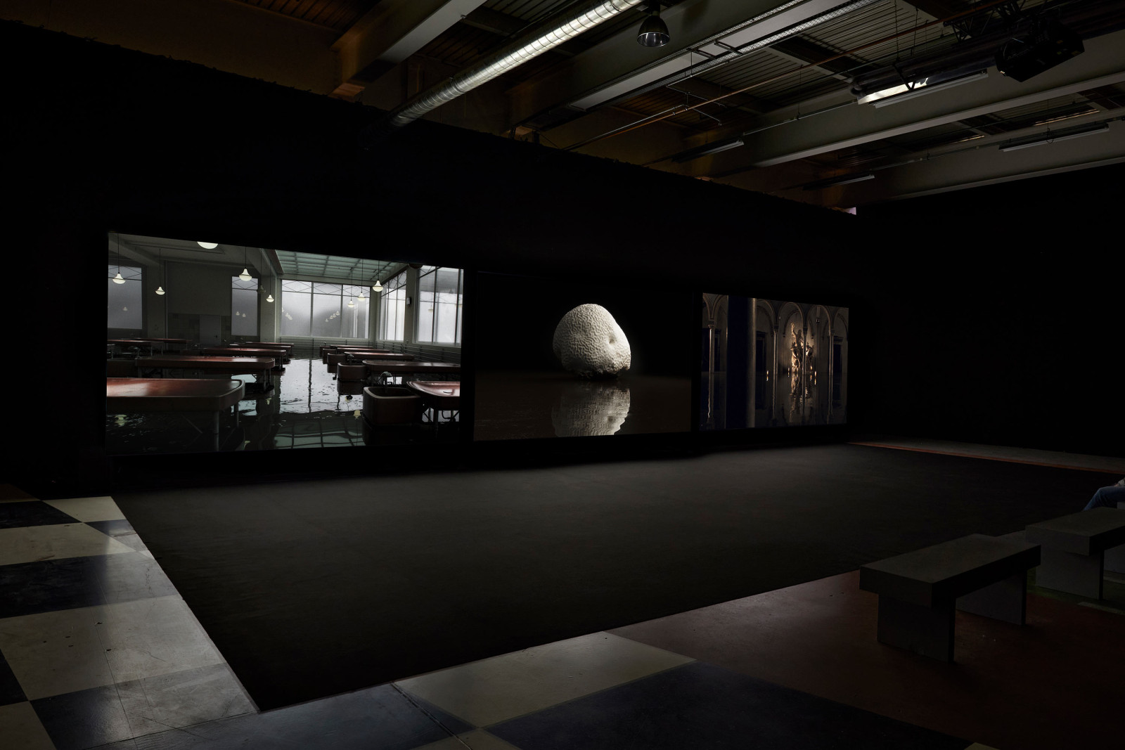 16th Lyon Biennale, manifesto of fragility, 2022, curated by Sam Bardaouil & Till Fellrath. Photo: François Deladerrière
